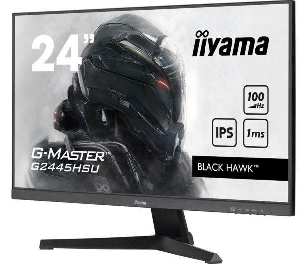IIYAMA 24" Black Hawk G-Master G2445HSU-B1 IPS/FHD/100Hz/1ms - 1193574 - zdjęcie 3